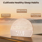Wake up Light Sunrise Alarm Clock with Sound Machine for Adults Sleep Bedrooms