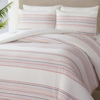 Better Homes & Gardens 3-Piece Red Yarn Dye Stripe Comforter Set, Full/Queen