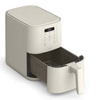 bella 4 Qt Slim Digital Air Fryer with EverGood™ Ceramic Nonstick Coating, 6 Preset Cooking Options, Oatmilk