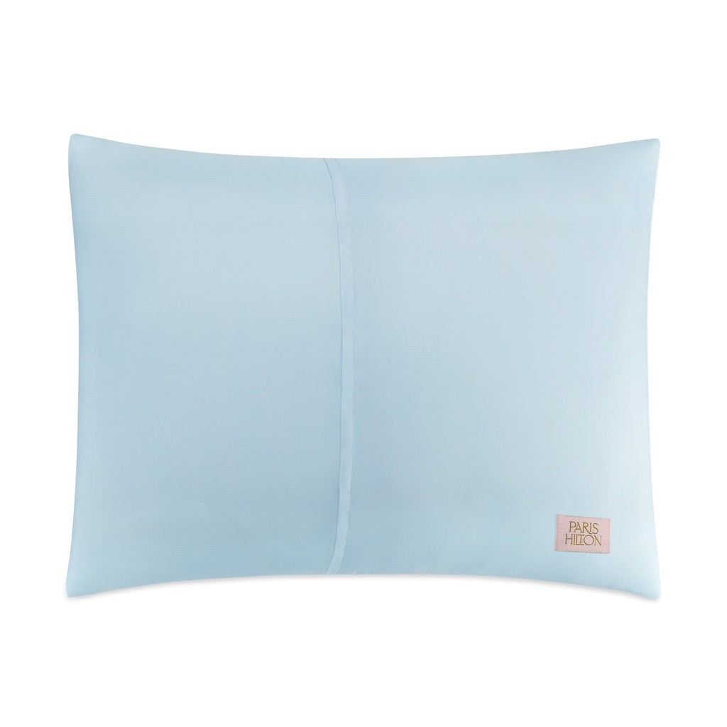 Paris Hilton 3-Piece Coquette Floral Blue Comforter Set, Full/Queen