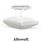 Allswell Down Alternative Bed Pillows, Standard/Queen - Firm, All Positions (2 Count)