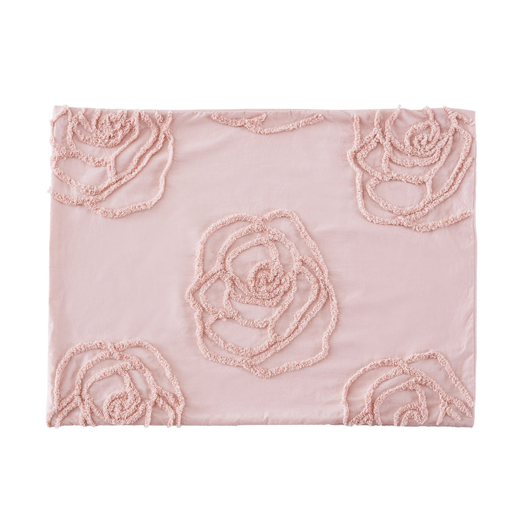 Betsey Johnson Rambling Rose Pink Twin Duvet Cover Bonus Set