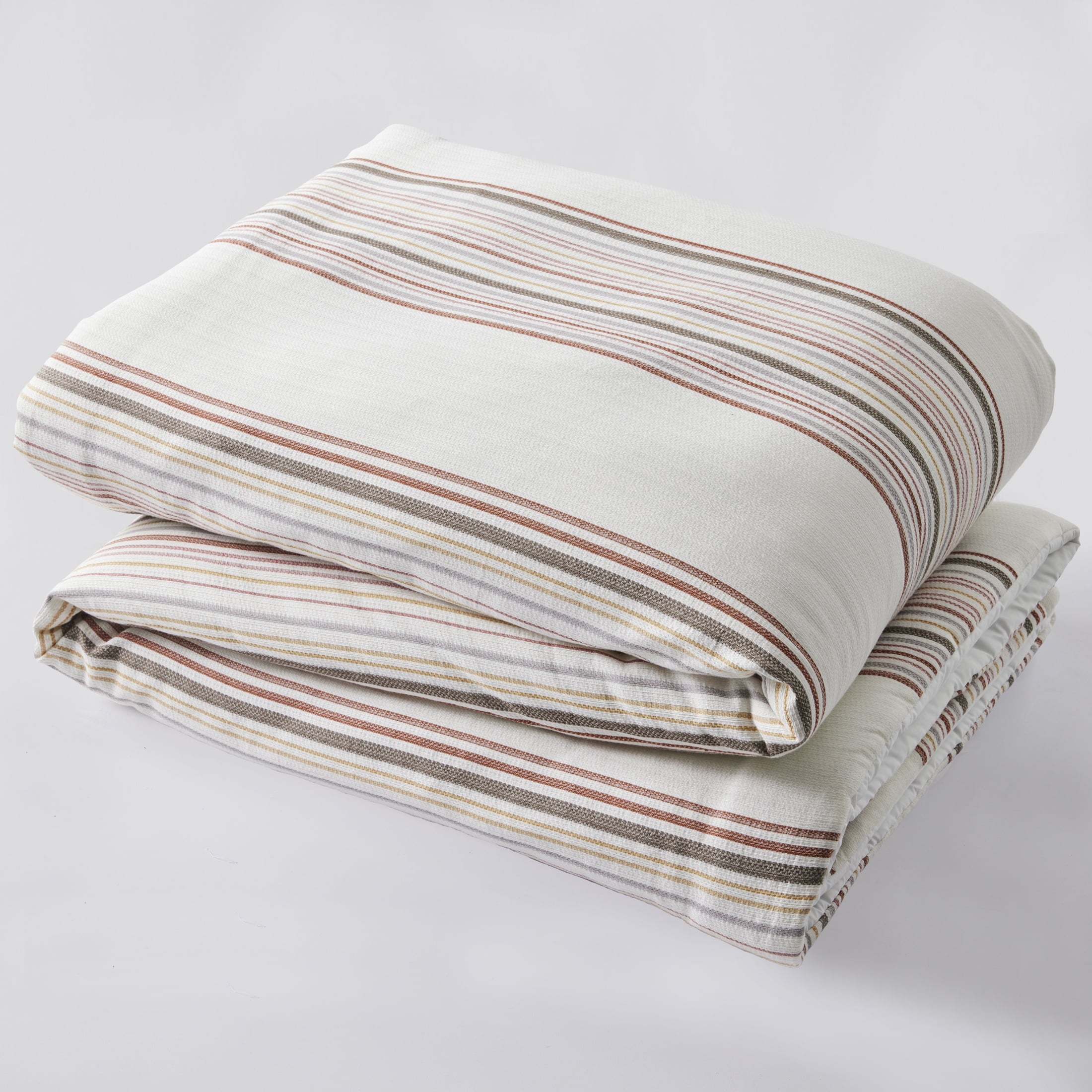 Better Homes & Gardens 3-Piece Red Yarn Dye Stripe Comforter Set, Full/Queen
