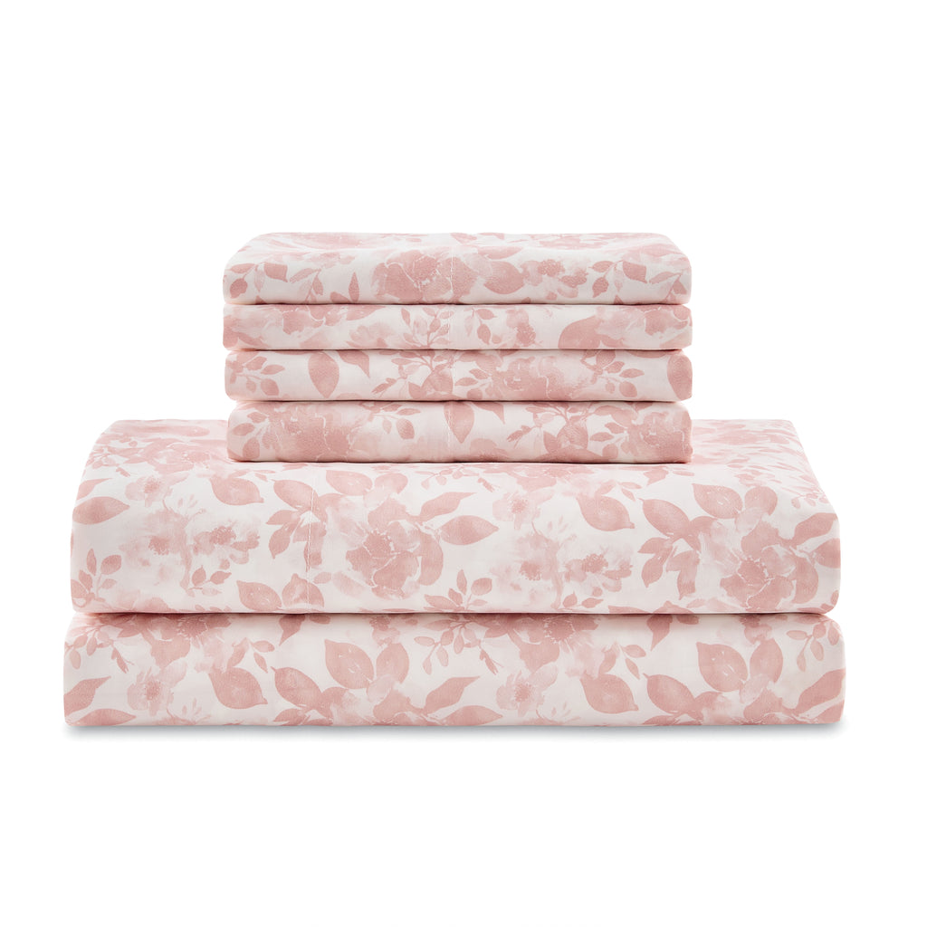 Mainstays All in One Reversible Comforter and Sheet set- 11 Piece, Queen, Cream Ruffle