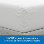 AllerEase Maximum Mattress Cover Protector, Queen - Zippered, Waterproof, Allergen Barrier