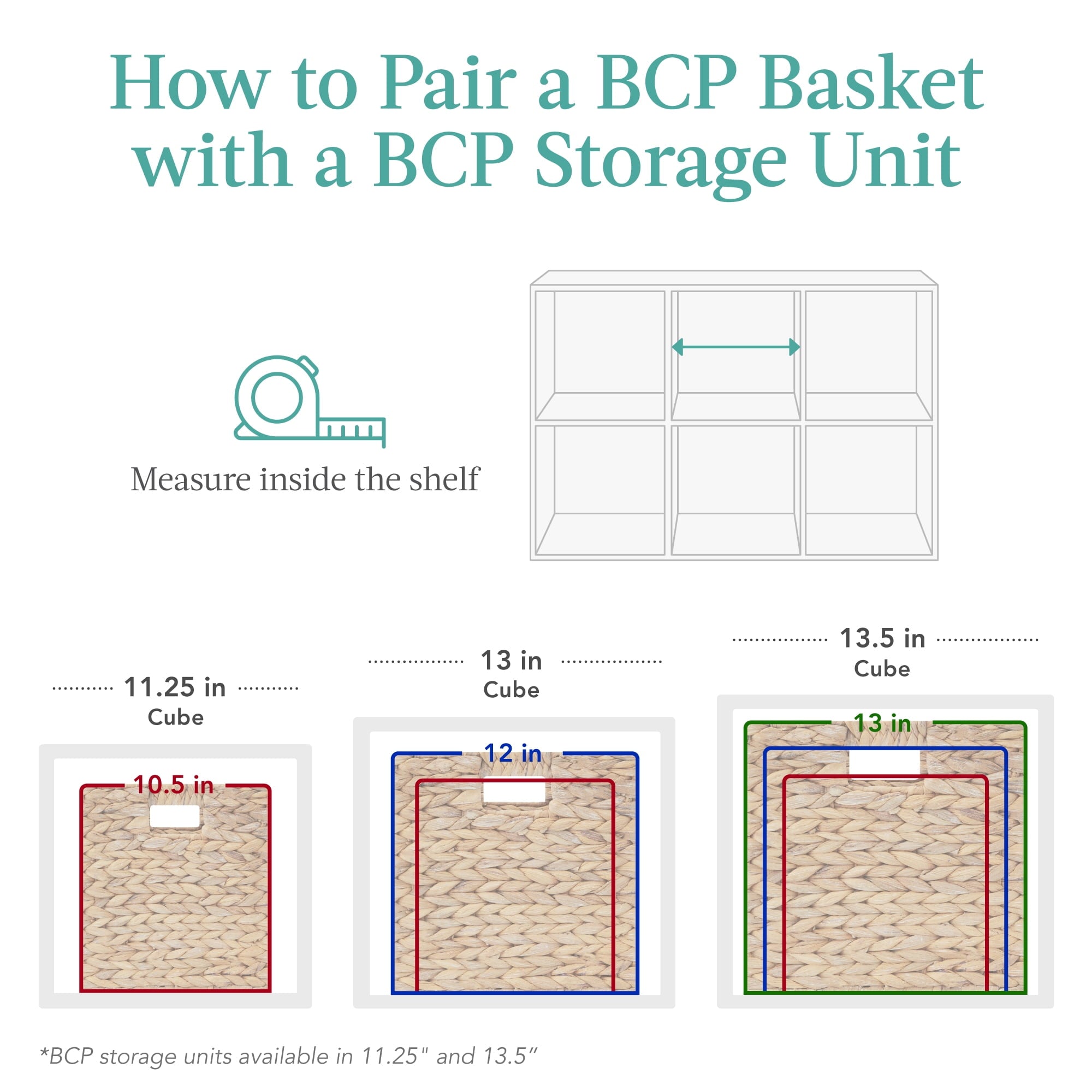 Best Choice Products 10.5x10.5in Hyacinth Storage Baskets, Set of 5 Multipurpose Collapsible Organizers - Natural