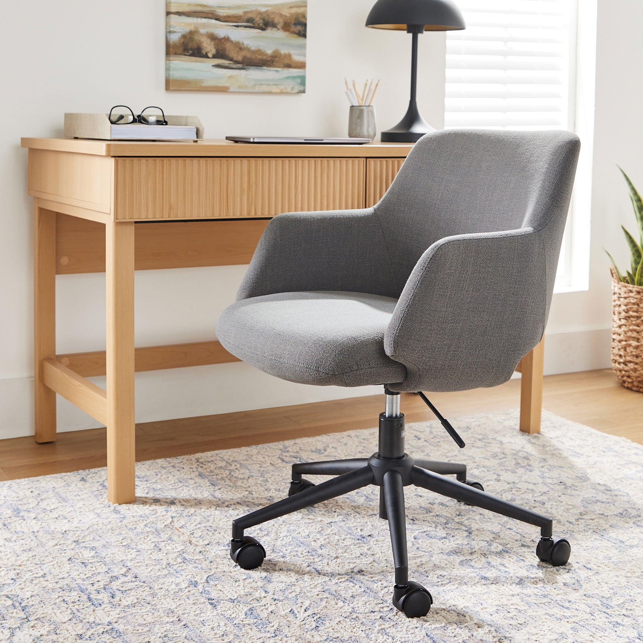 Better Homes & Gardens Lillian Office Chair, Gray