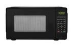 Mainstays 0.7 Cu ft Countertop Microwave Oven, 700 Watts, Black, New