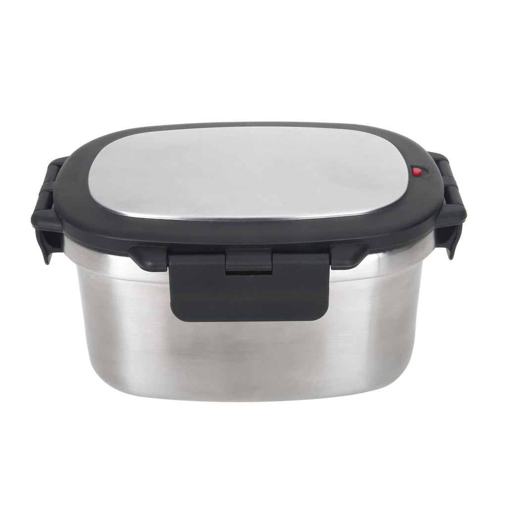 Mainstays 33 oz Insulated Stainless Steel Lunch Box Food Storage Container with Lid
