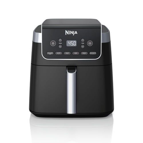 Ninja, Air Fryer, Pro XL 6-in-1 1750 Watts 6.5 Quart Max Crisp Technology Nonstick Basket AF181, Digital Display, Non-Stick, Removable Basket, Automatic Shut-Off, Black