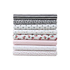 Betsey Johnson Baby Buds Pink Cotton Percale Queen Sheet Set
