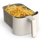 bella 4 Qt Slim Digital Air Fryer with EverGood™ Ceramic Nonstick Coating, 6 Preset Cooking Options, Oatmilk