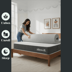 Allswell 2" GlacierRest® with Graphite Memory Foam Mattress Topper, Queen