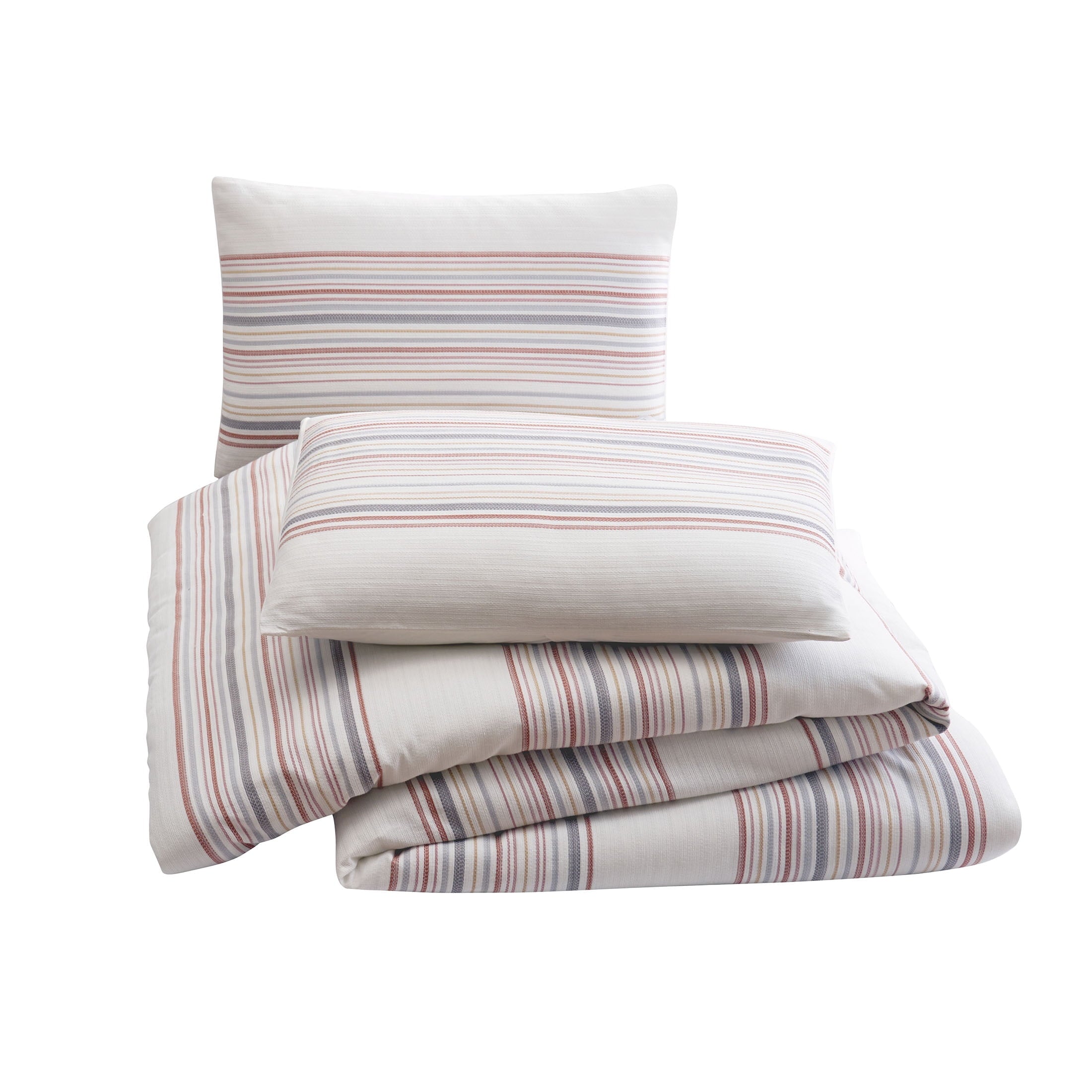 Better Homes & Gardens 3-Piece Red Yarn Dye Stripe Comforter Set, Full/Queen