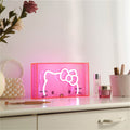 Hello Kitty 9" W x 5" H Acrylic LED Neon Box Light