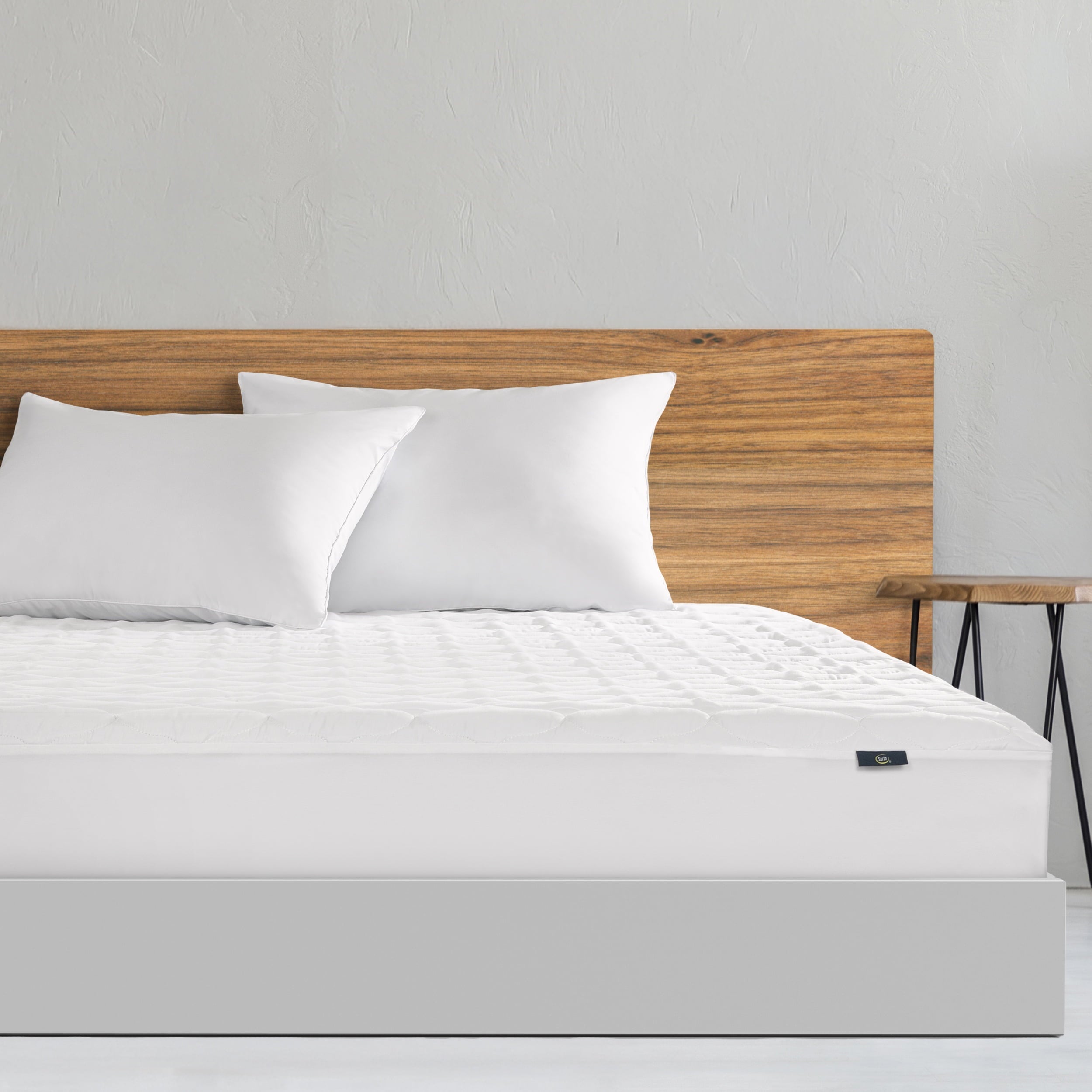 Sertapedic Total Protection Waterproof Mattress Pad, Queen