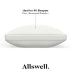Allswell Down Alternative Bed Pillows, Standard/Queen - Firm, All Positions (2 Count)