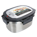 Mainstays 33 oz Insulated Stainless Steel Lunch Box Food Storage Container with Lid
