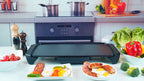 Mainstays 20 inch Electric Griddle - Non-Stick, Temperature Control,1500 W,Ceramic Coating